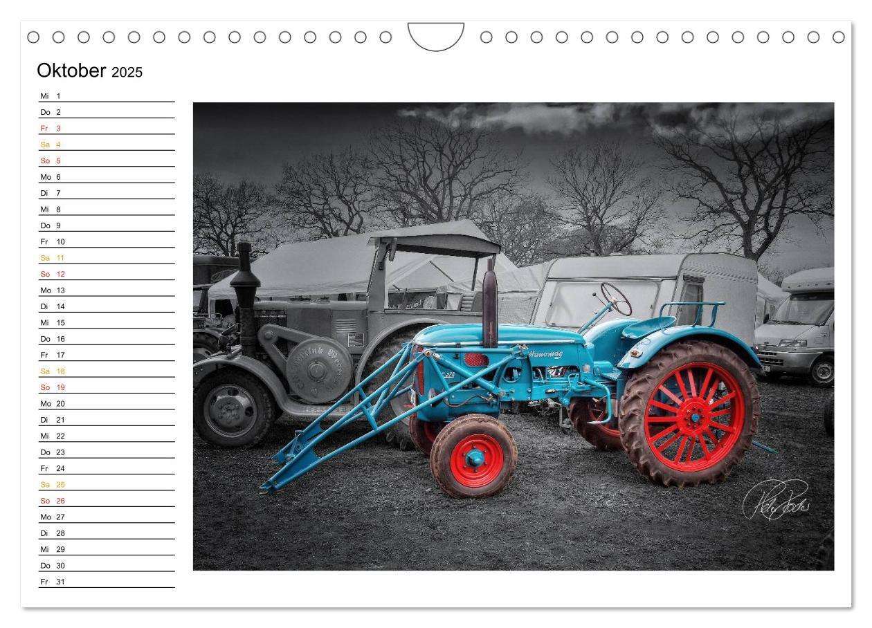 Bild: 9783435736614 | Trecker - Oldtimer / Geburtstagskalender (Wandkalender 2025 DIN A4...