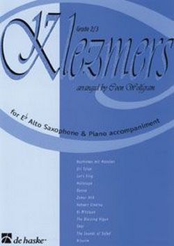 Cover: 9789043100298 | Klezmers | for Eb Alto Saxophone &amp; Piano accompaniment | Traditional