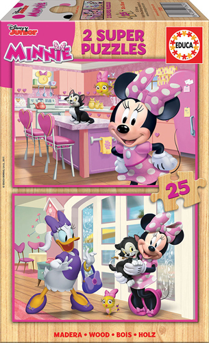 Cover: 8412668176256 | Holzpuzzle Minnie Happy (Kinderpuzzle) | Spiel | 2020 | Educa Puzzle