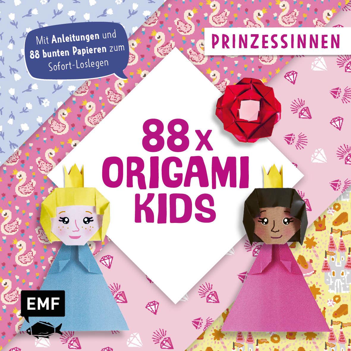 Cover: 9783745926590 | 88 x Origami Kids - Prinzessinnen | Thade Precht | Taschenbuch | 2025