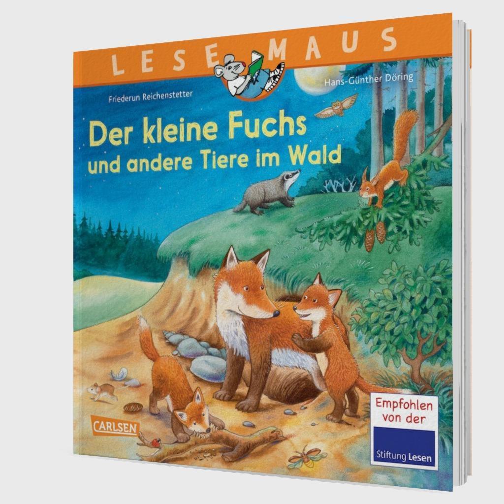 Bild: 9783551083289 | LESEMAUS 181: Der kleine Fuchs und andere Tiere im Wald | Taschenbuch