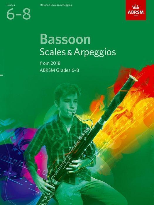 Cover: 9781848498990 | Bassoon Scales &amp; Arpeggios Grades 6-8 | from 2018 | ABRSM | Buch
