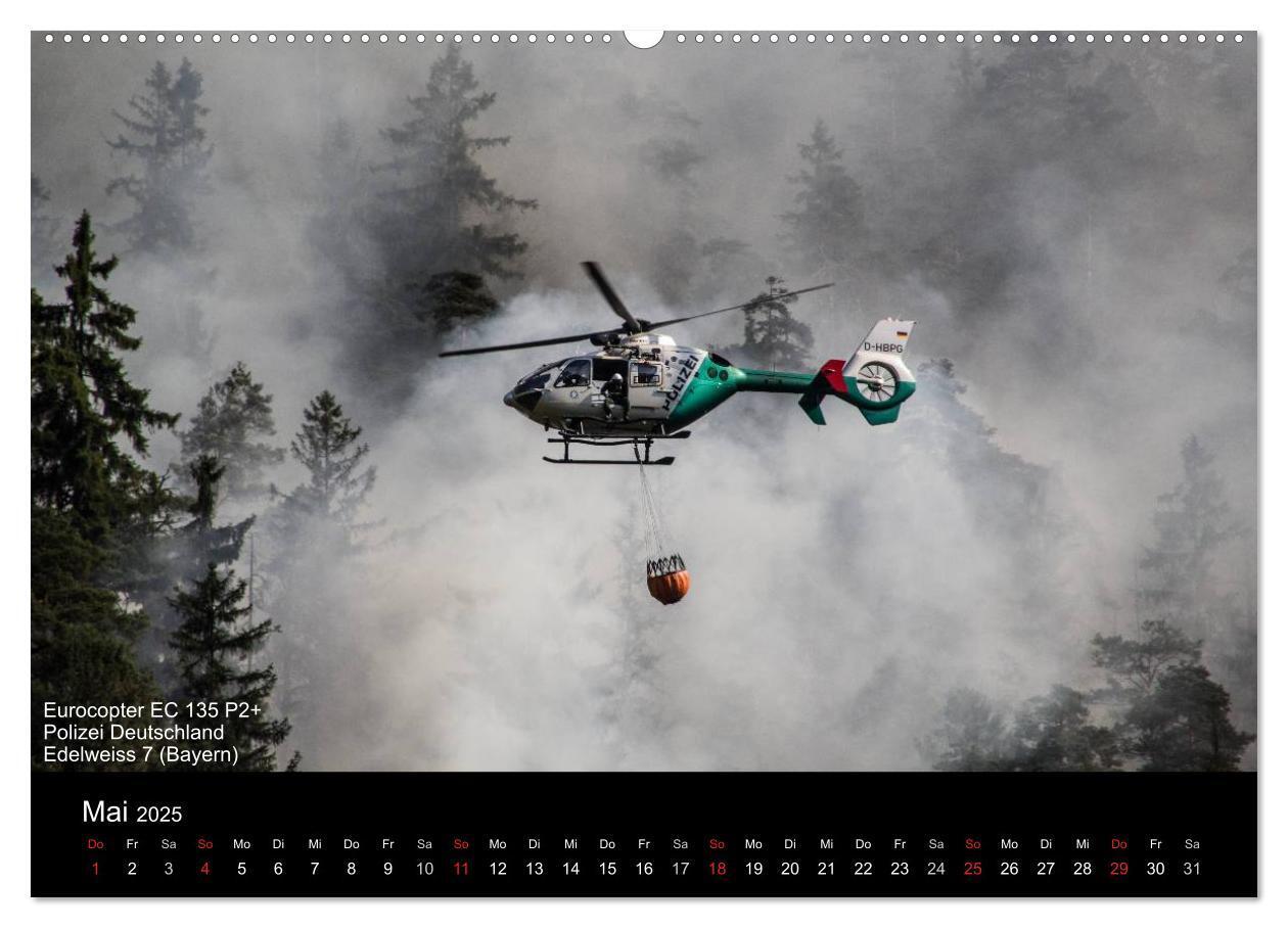 Bild: 9783435783823 | Hubschrauber im Einsatz (hochwertiger Premium Wandkalender 2025 DIN...