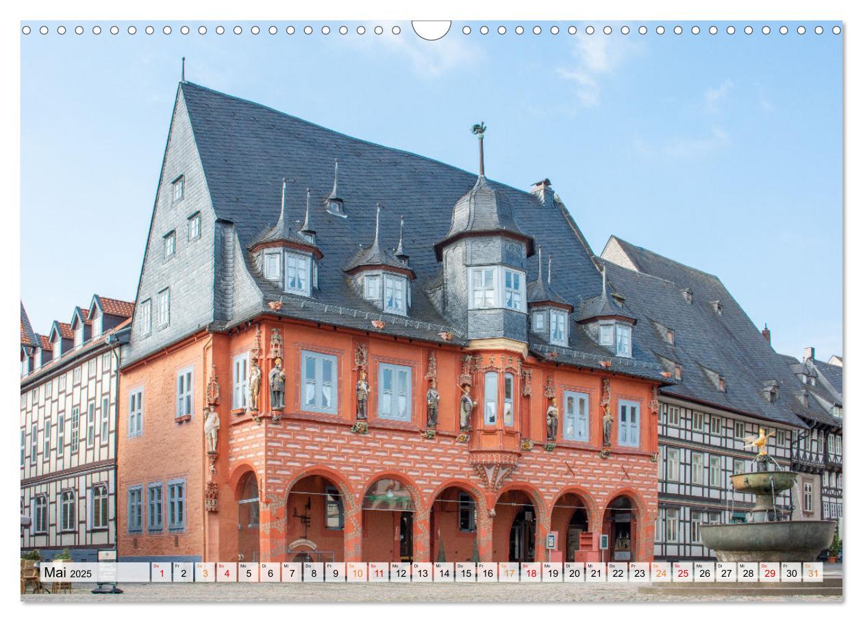 Bild: 9783383881718 | Historisches Goslar - Niedersachsen (Wandkalender 2025 DIN A3...