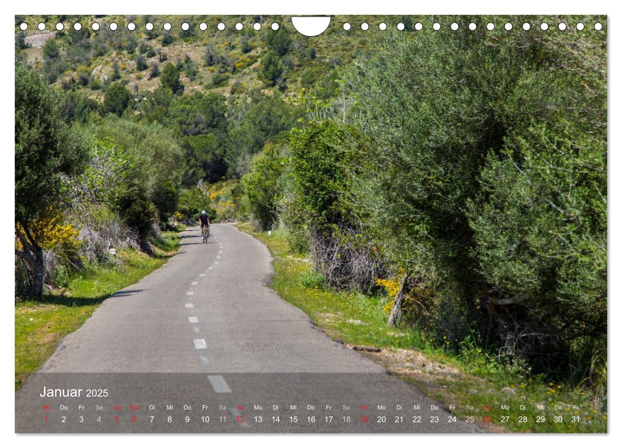 Bild: 9783435607860 | Mit dem Rennrad auf Mallorca (Wandkalender 2025 DIN A4 quer),...