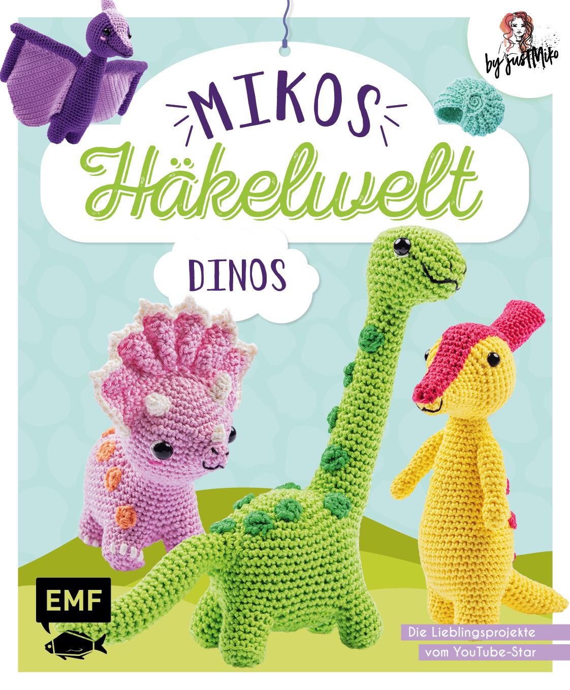 Cover: 9783745911244 | Mikos Häkelwelt - Dinos | Jacqueline Annecke | Taschenbuch | 128 S.