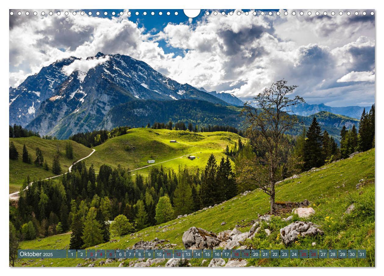 Bild: 9783435452194 | Unterwegs im Berchtesgadener Land 2025 (Wandkalender 2025 DIN A3...