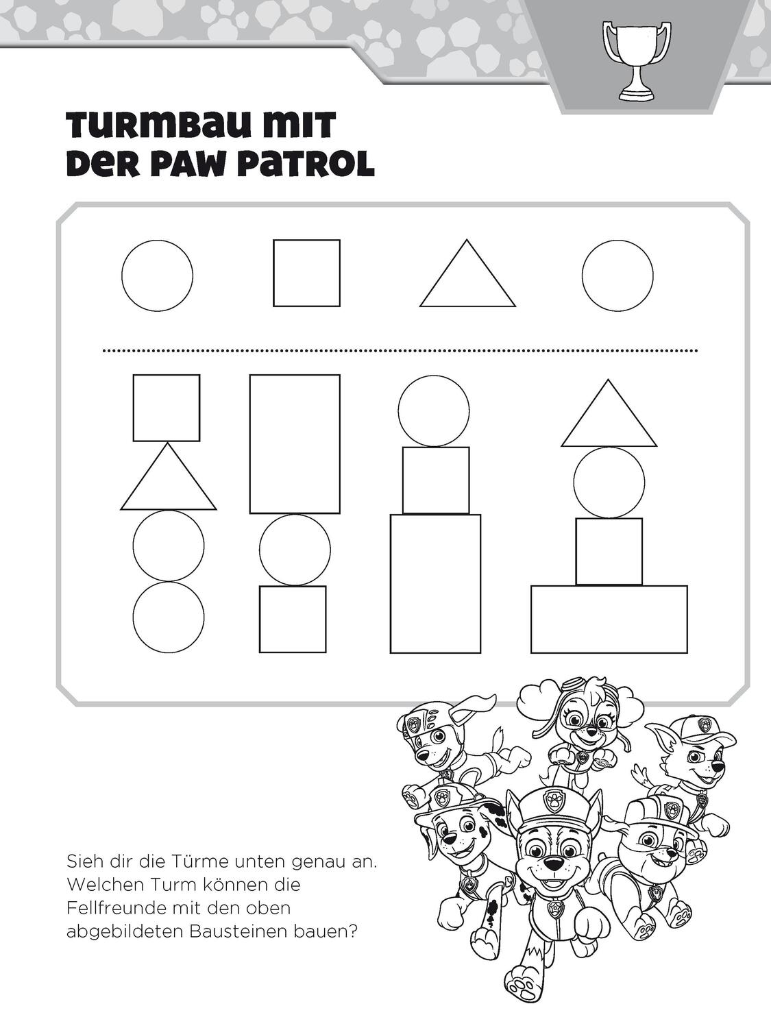 Bild: 9783849941925 | Lernen mit der PAW Patrol: Logisches Denken. Mein Vorschulbuch | Buch