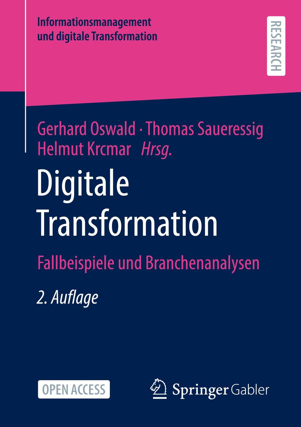 Cover: 9783658375706 | Digitale Transformation | Fallbeispiele und Branchenanalysen | Buch