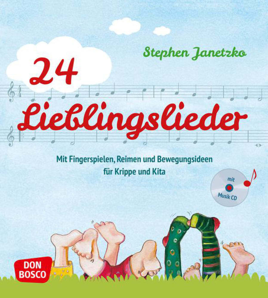 Cover: 9783769822052 | 24 Lieblingslieder, mit Audio-CD | Stephen Janetzko | Buch | 88 S.