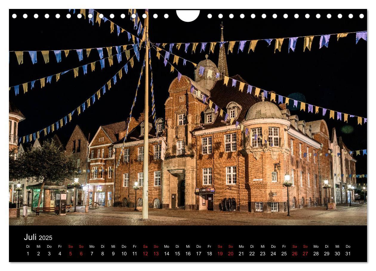 Bild: 9783435414864 | Buxtehude bei Nacht (Wandkalender 2025 DIN A4 quer), CALVENDO...