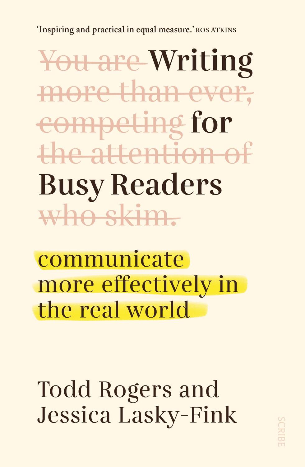 Cover: 9781914484452 | Writing for Busy Readers | Todd Rogers (u. a.) | Taschenbuch | 2024