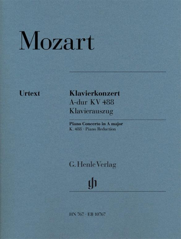 Cover: 9790201807676 | Mozart, Wolfgang Amadeus - Klavierkonzert A-dur KV 488 | Heinemann