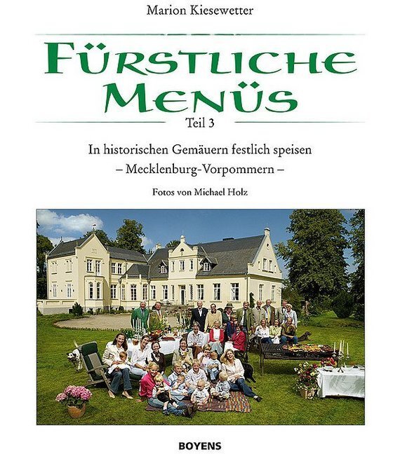 Cover: 9783804212213 | Fürstliche Menüs. Tl.3 | Marion Kiesewetter | Buch | Boyens Buchverlag