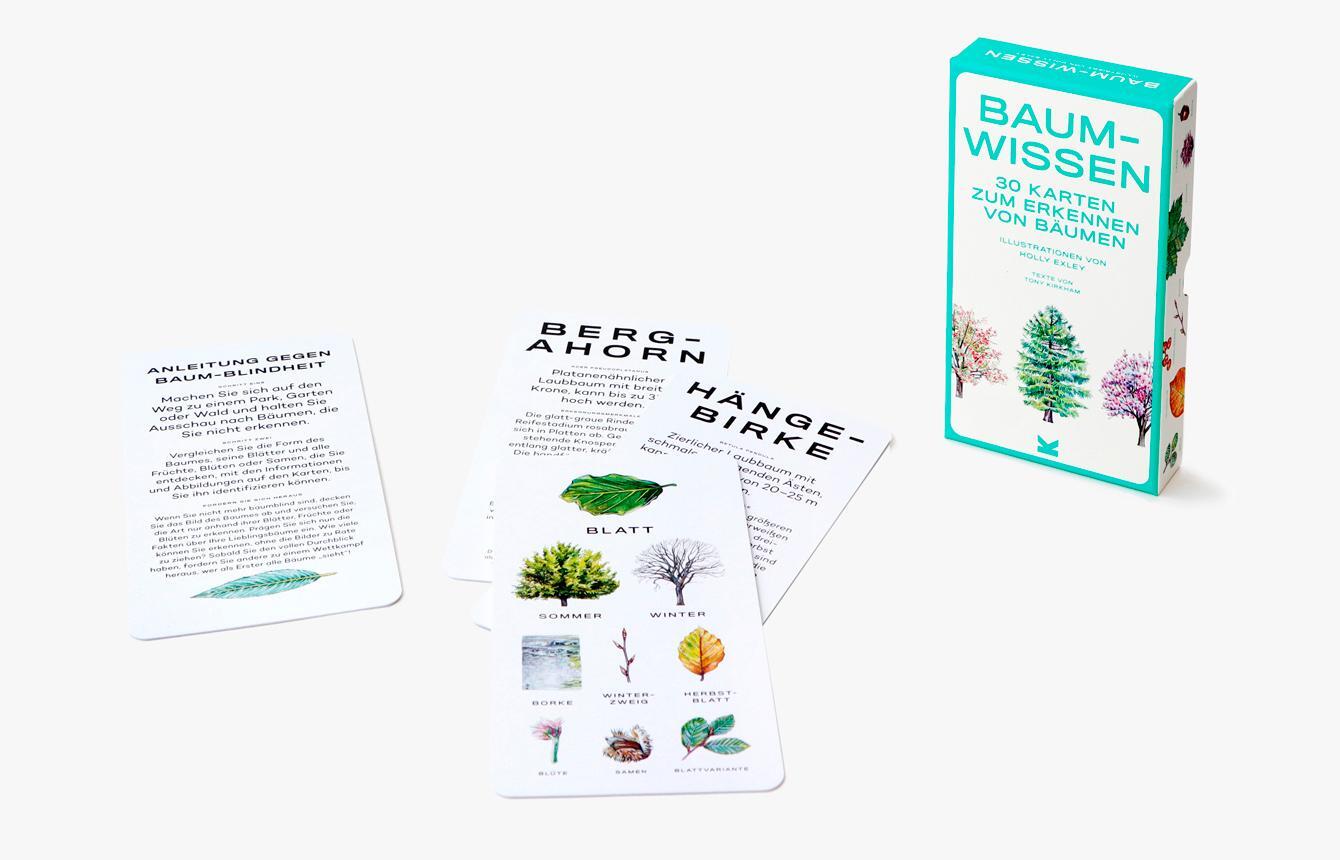 Bild: 9783962441678 | Baum-Wissen | 30 Karten zum Erkennen von Bäumen | Tony Kirkham | Stück