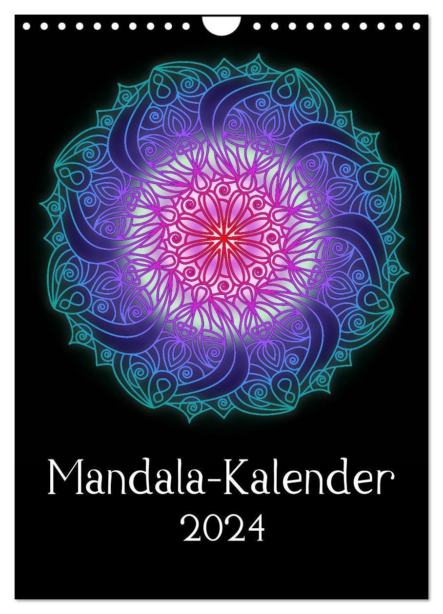 Cover: 9783675447974 | Mandala-Kalender 2024 (Wandkalender 2024 DIN A4 hoch), CALVENDO...
