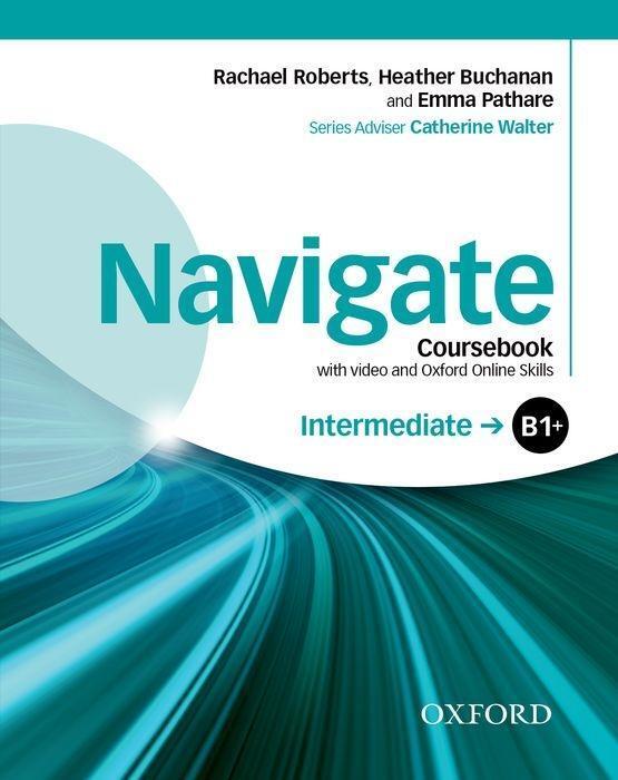 Cover: 9780194566629 | Navigate: Intermediate B1+: Coursebook with DVD and Oxford Online...
