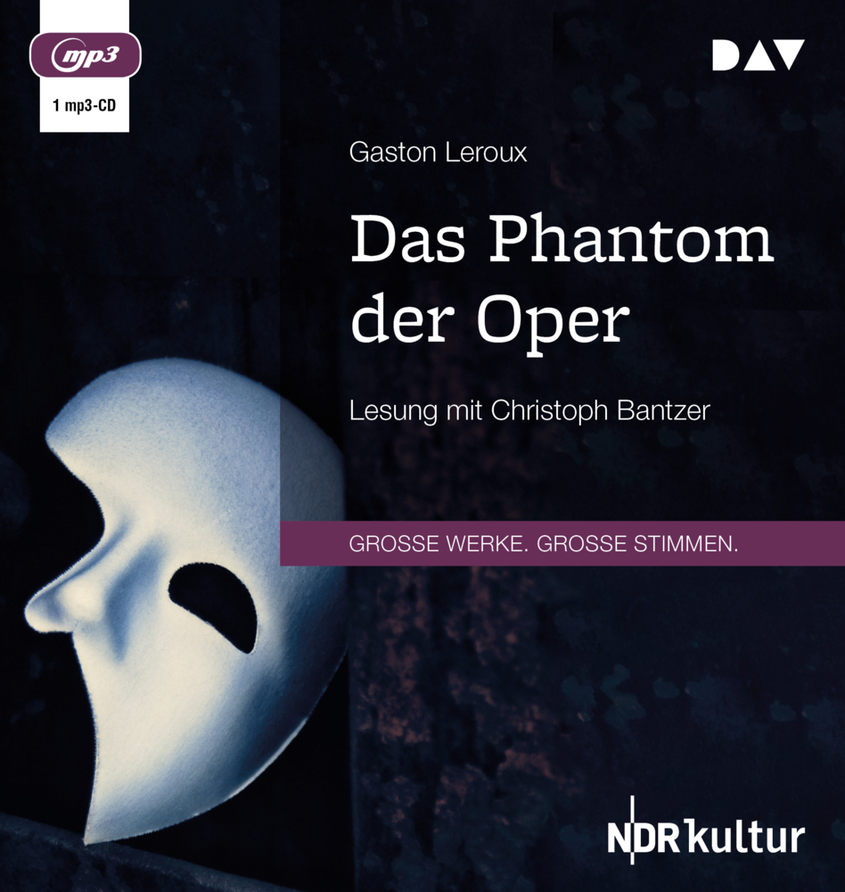 Cover: 9783742415394 | Das Phantom der Oper, 1 Audio-CD, 1 MP3 | Gaston Leroux | Audio-CD
