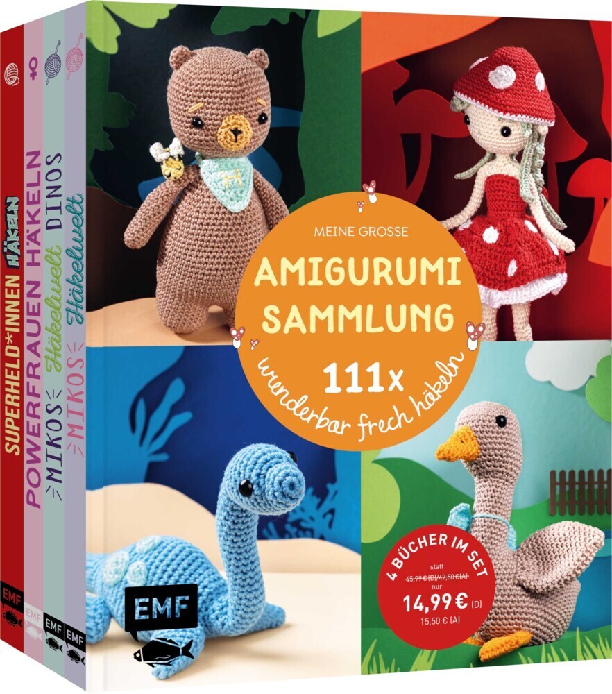 Cover: 9783745925296 | Meine große Amigurumi-Sammlung - 111x wunderbar frech häkeln | Fischer