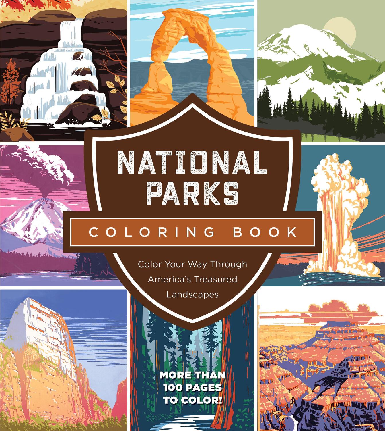 Cover: 9780785842682 | National Parks Coloring Book | Editors of Chartwell Books | Buch