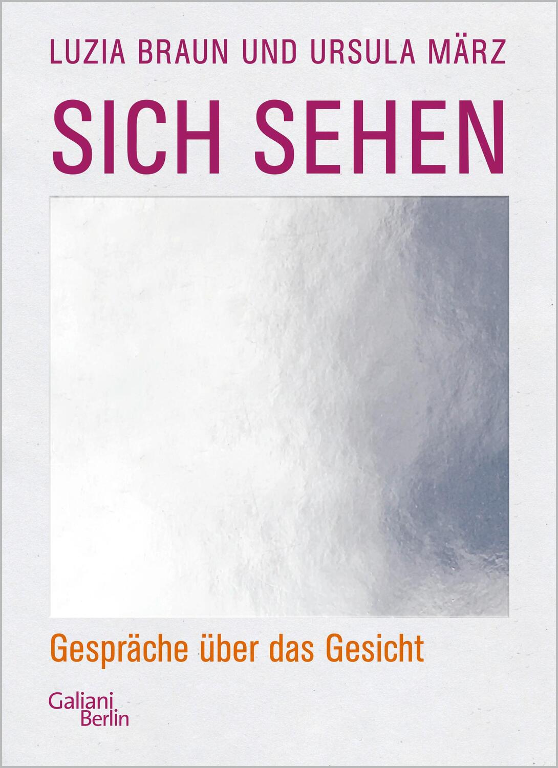 Cover: 9783869712482 | Sich sehen | Gespräche über das Gesicht | Luzia Braun (u. a.) | Buch