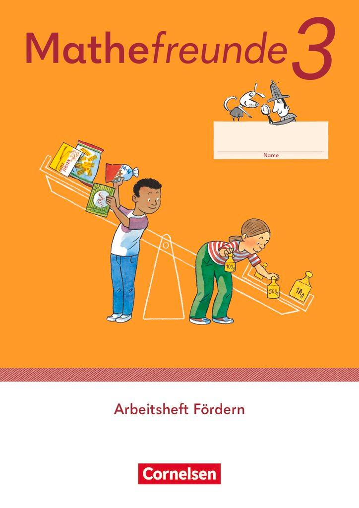 Cover: 9783464808078 | Mathefreunde 3. Schuljahr. Arbeitsheft Fördern | Taschenbuch | 80 S.