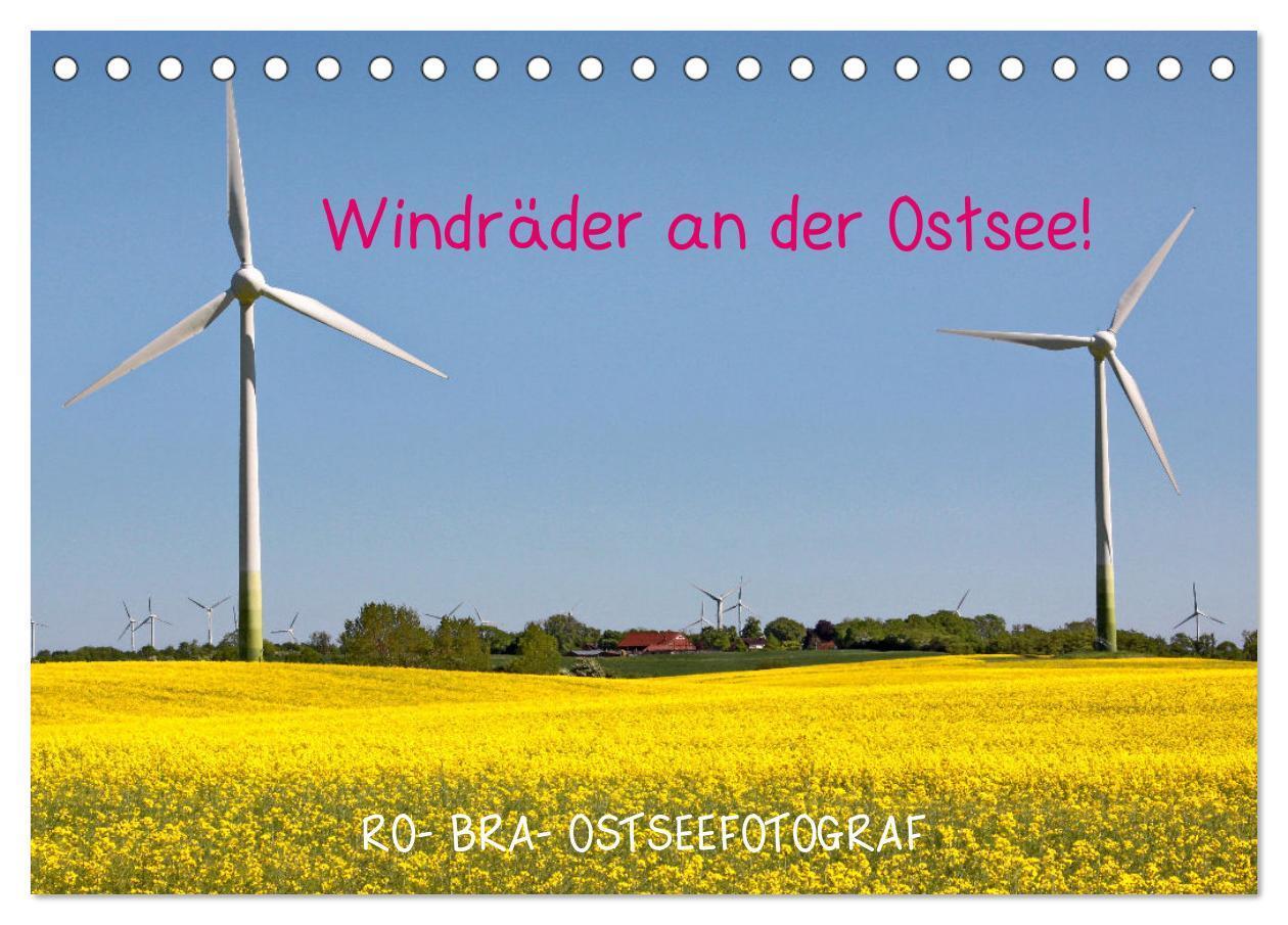 Cover: 9783675933026 | Windräder an der Ostsee! (Tischkalender 2024 DIN A5 quer), CALVENDO...