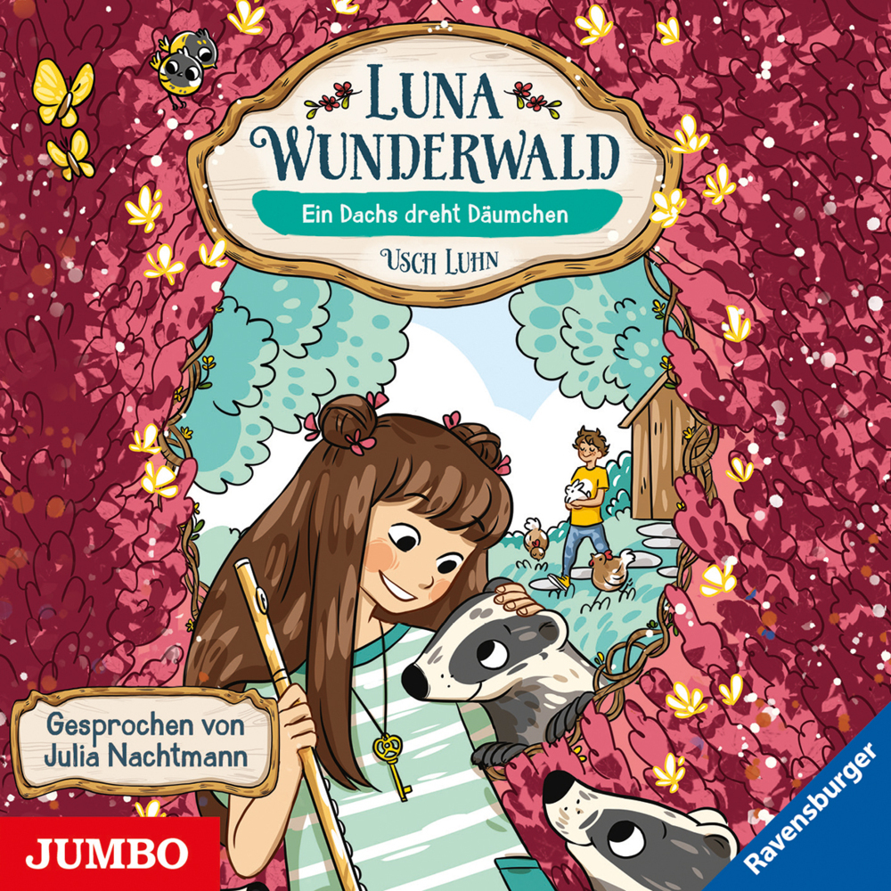 Cover: 9783833741210 | Luna Wunderwald - Ein Dachs dreht Däumchen, Audio-CD | Usch Luhn | CD