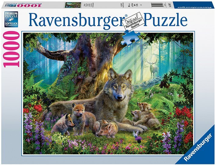 Cover: 4005556159871 | Wölfe im Wald (Puzzle) | Spiel | In Spielebox | 15987 | Deutsch | 2020