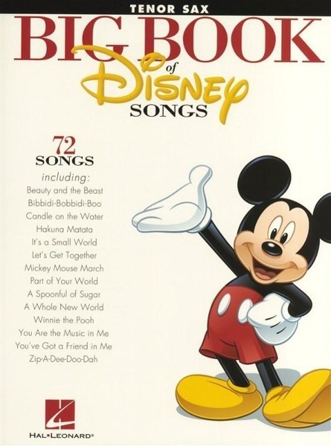 Cover: 884088591090 | The Big Book of Disney Songs | Tenor Saxophone | Taschenbuch | Buch