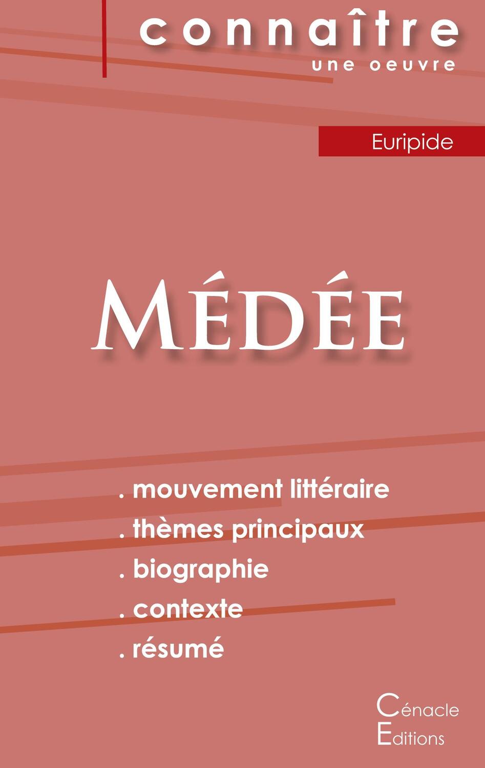 Cover: 9782367885759 | Fiche de lecture Médée de Euripide (Analyse littéraire de référence...