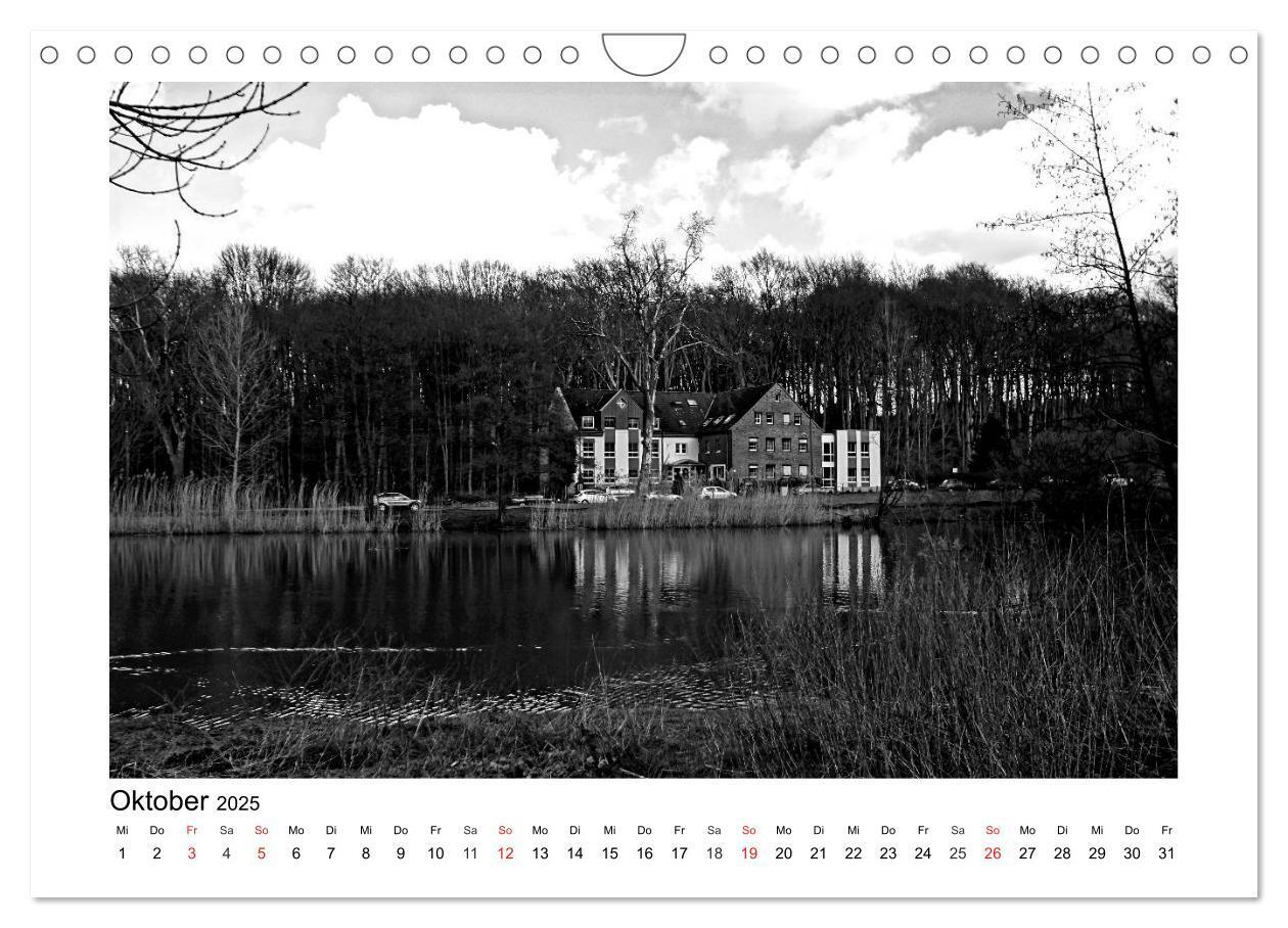 Bild: 9783435479290 | Bochum Black and White (Wandkalender 2025 DIN A4 quer), CALVENDO...