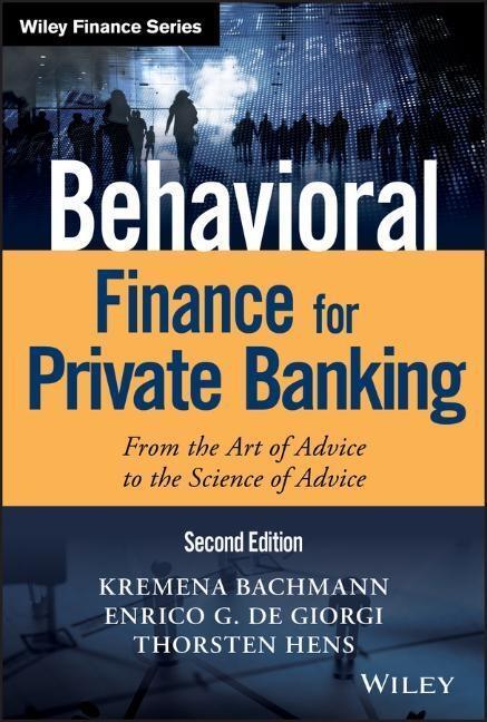 Cover: 9781119453703 | Behavioral Finance for Private Banking: From the Art of Advice to...