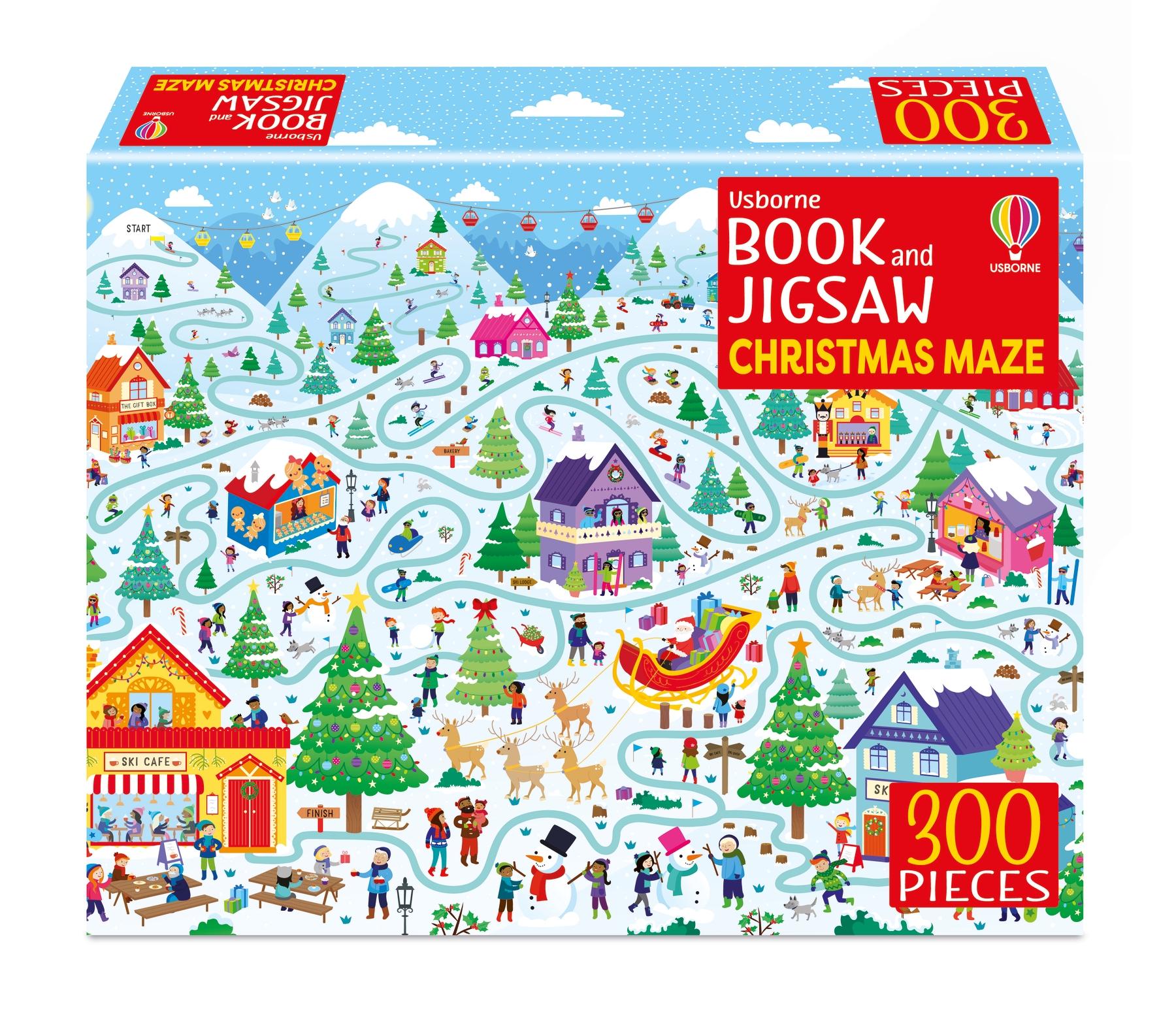 Cover: 9781803705057 | Usborne Book and Jigsaw Christmas Maze | Kate Nolan (u. a.) | Buch