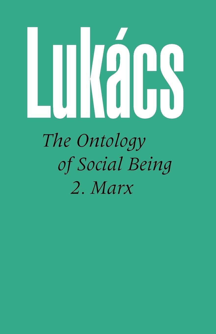 Cover: 9780850362275 | Ontology of Social Being, Volume 2 Marx | Georg Lukacs | Taschenbuch