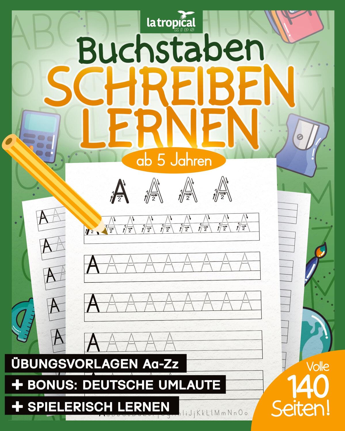 Cover: 9783969080252 | Buchstaben schreiben lernen ab 5 Jahren | David Ludwig | Taschenbuch