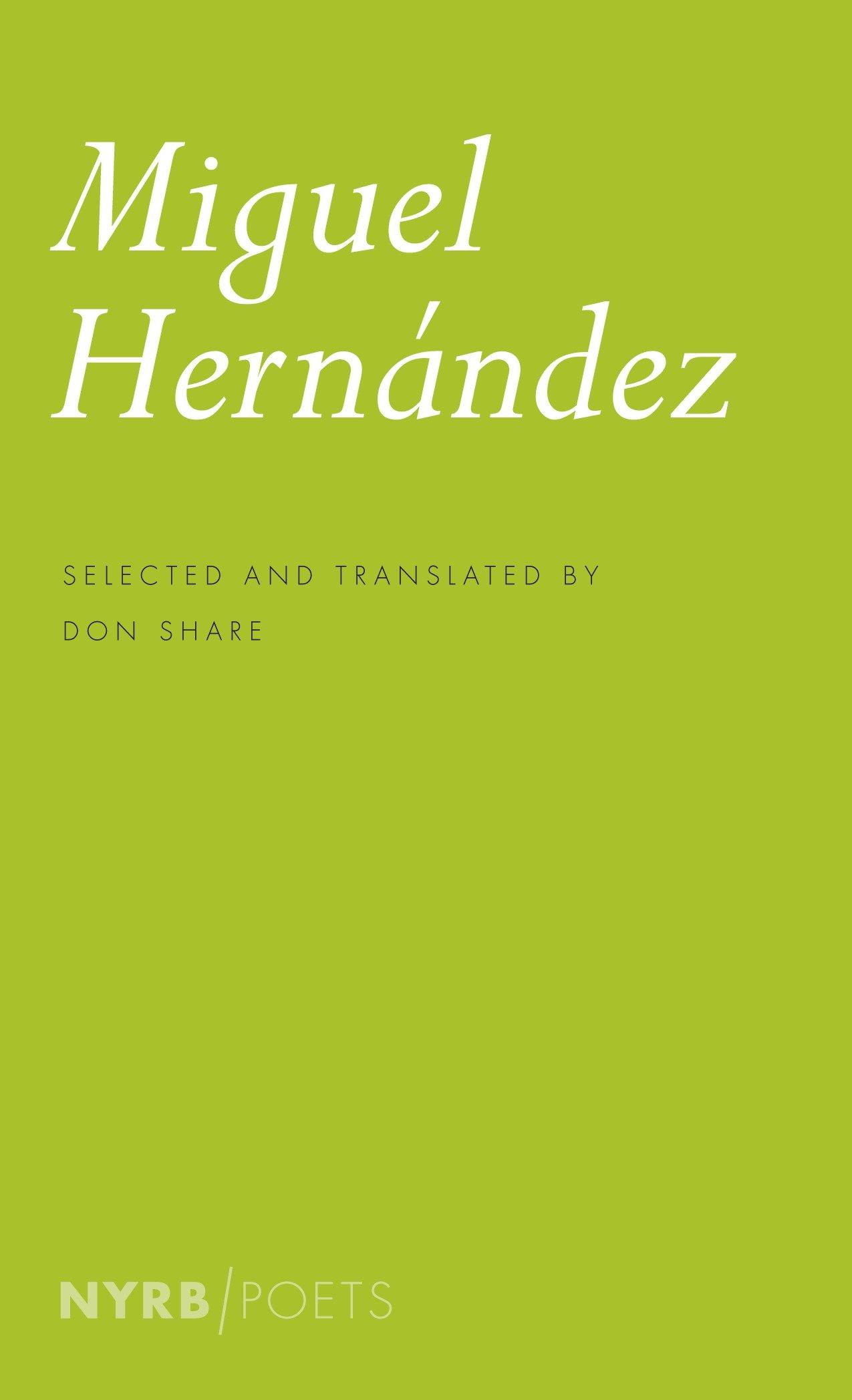 Cover: 9781590176290 | Miguel Hernandez | Miguel Hernández | Taschenbuch | Englisch | 2013