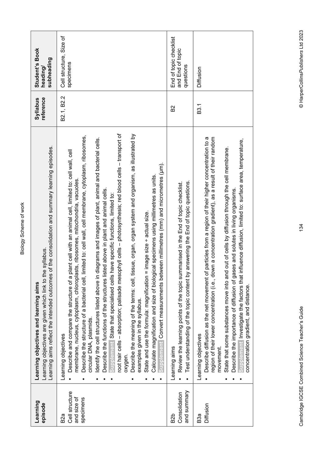 Bild: 9780008545918 | Cambridge IGCSE(TM) Combined Science Teacher Guide | Davenport (u. a.)