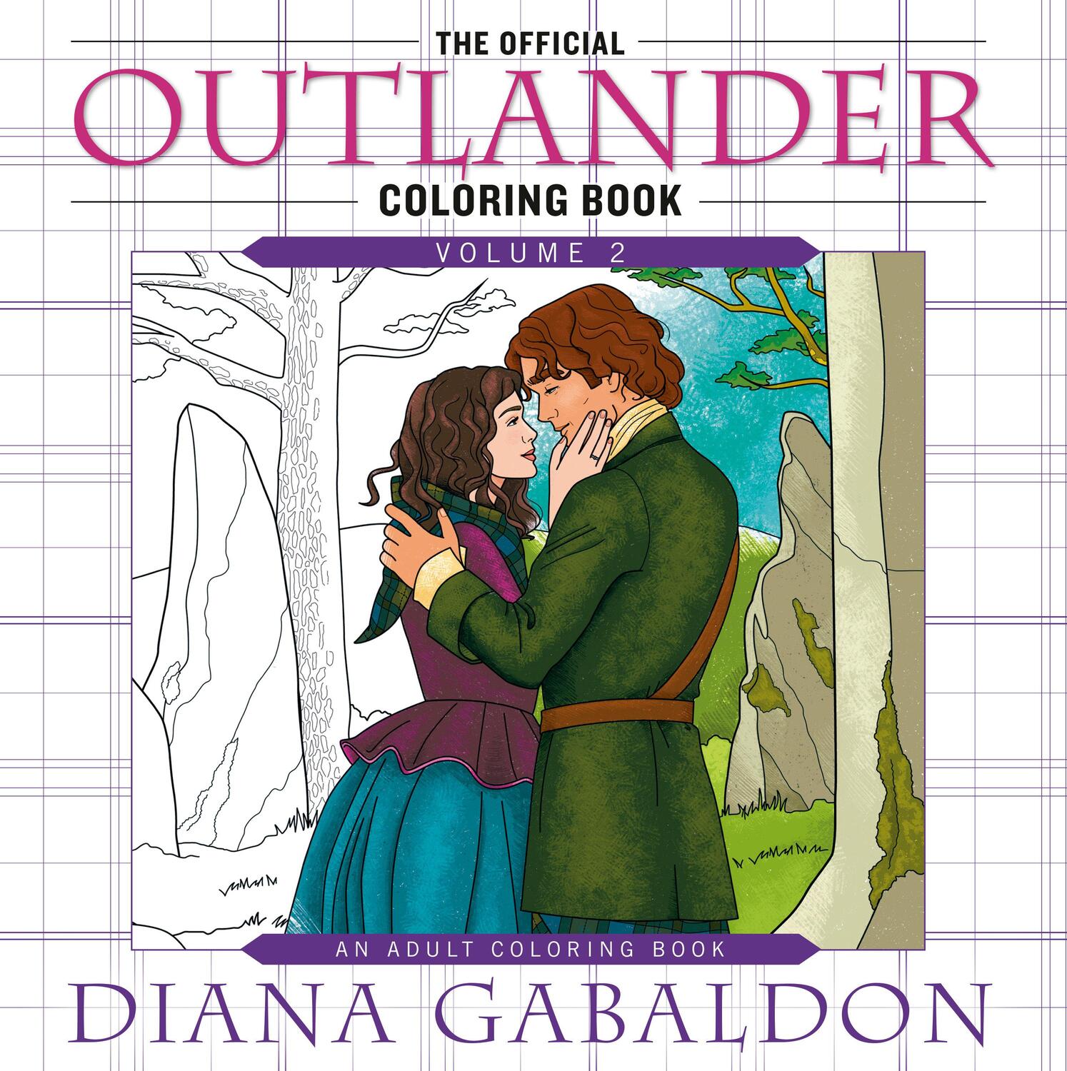 Cover: 9780593594612 | The Official Outlander Coloring Book: Volume 2: An Adult Coloring Book