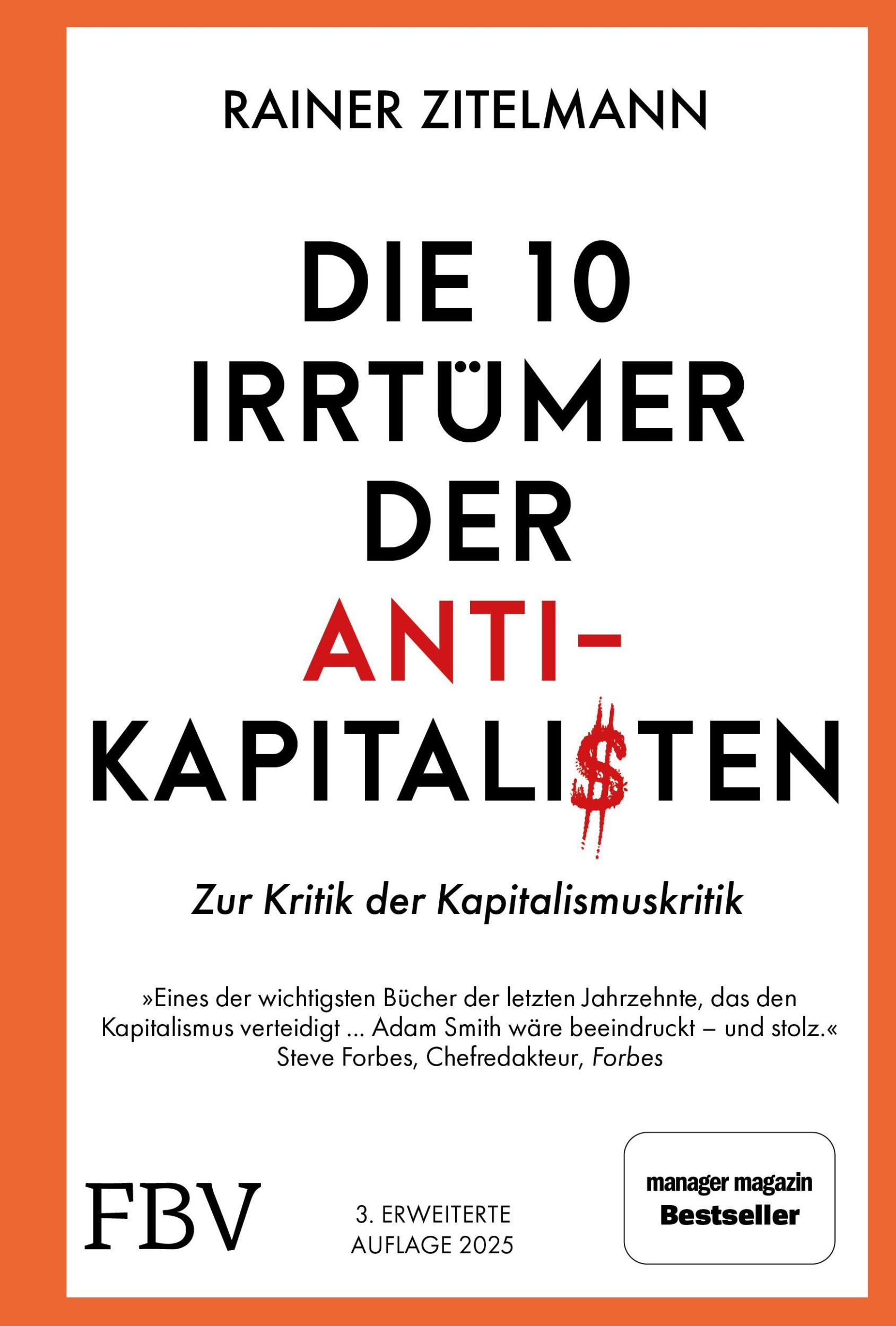 Cover: 9783959725460 | Die 10 Irrtümer der Antikapitalisten | Rainer Zitelmann | Buch | 2022