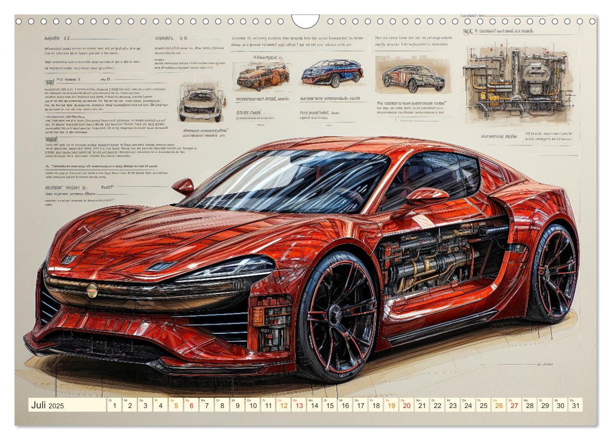 Bild: 9783383878916 | Blickpunkt Auto Design Zukunft (Wandkalender 2025 DIN A3 quer),...