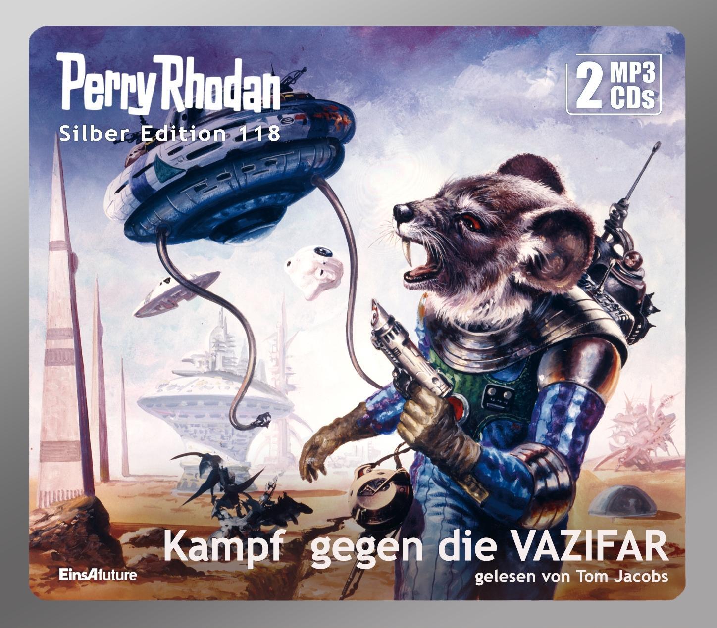 Cover: 9783957951878 | Perry Rhodan Silber Edition 118: Kampf gegen die VAZIFAR | MP3 | 2021
