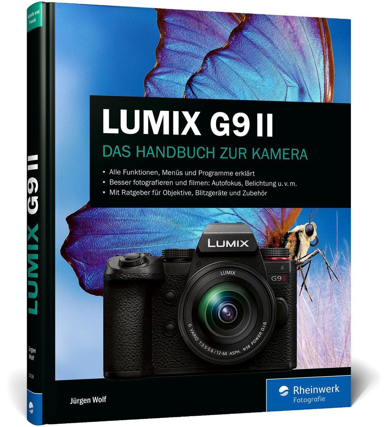 Cover: 9783367101283 | LUMIX G9 II | Praxiswissen und Expertentipps zu Ihrer Kamera | Wolf