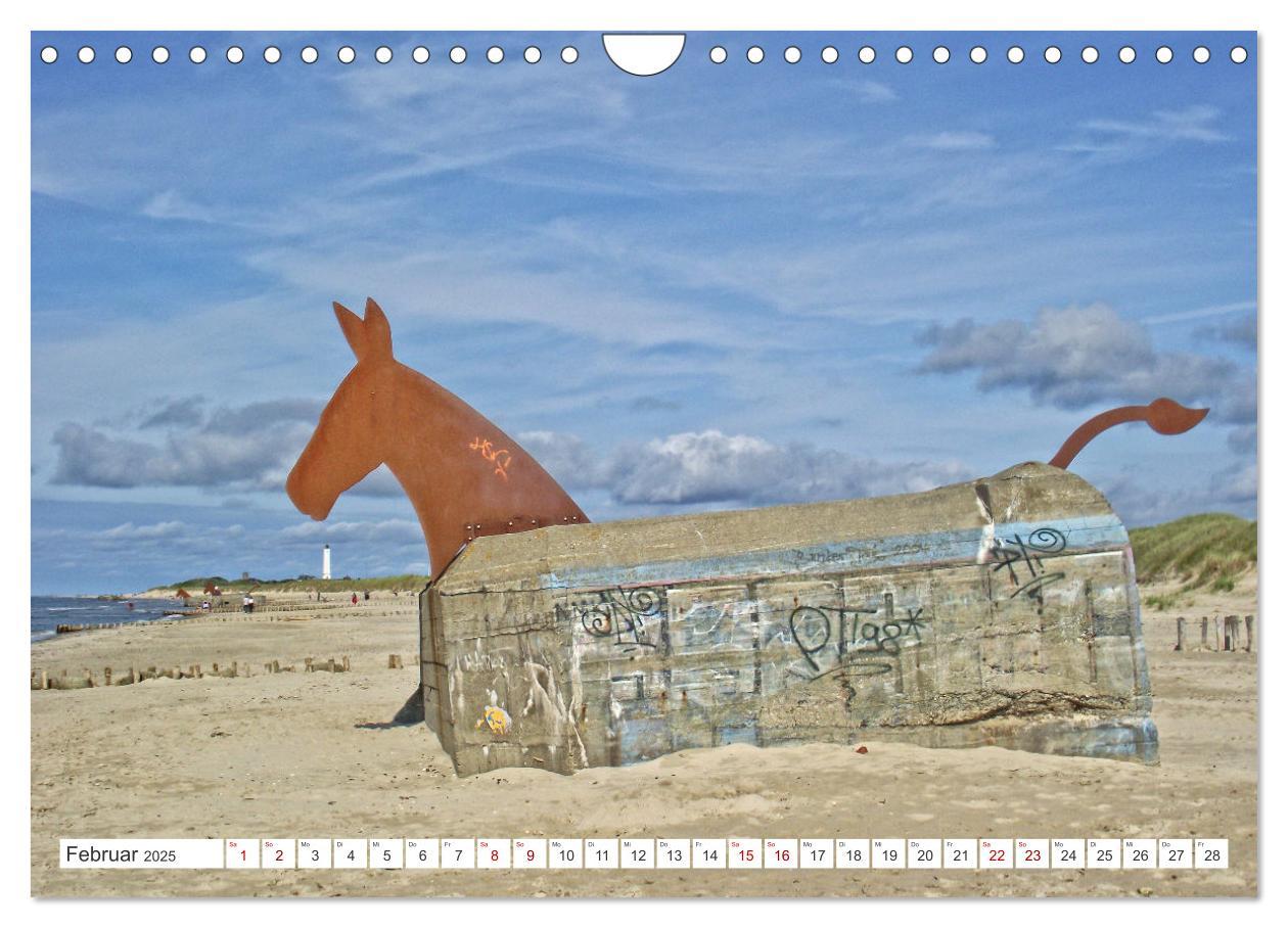 Bild: 9783383971457 | Sommerpause - An Dänemarks Nordseestrand (Wandkalender 2025 DIN A4...