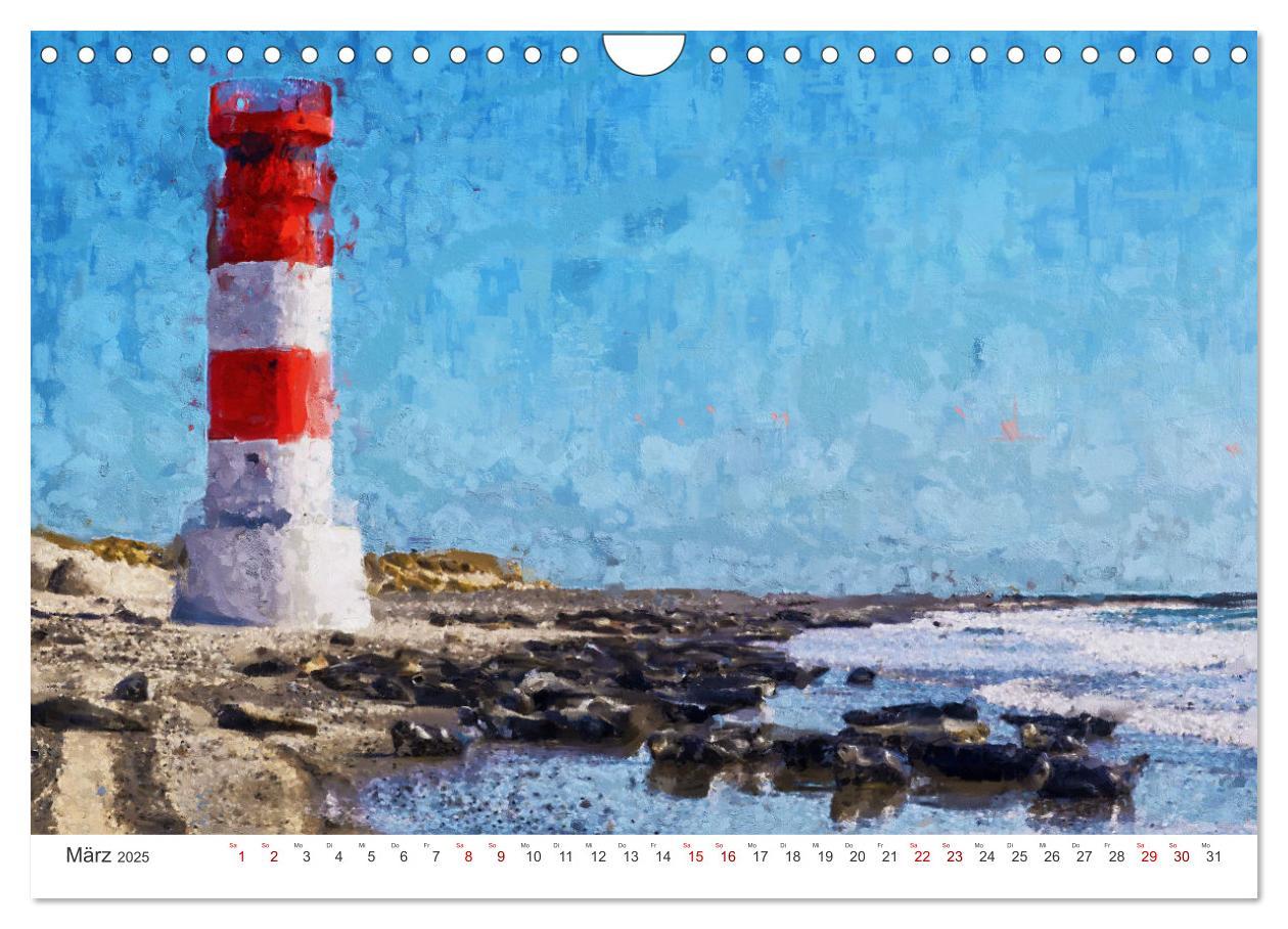 Bild: 9783383990533 | Nordseeinsel Helgoland - Ansichten der Insel in Acryl (Wandkalender...