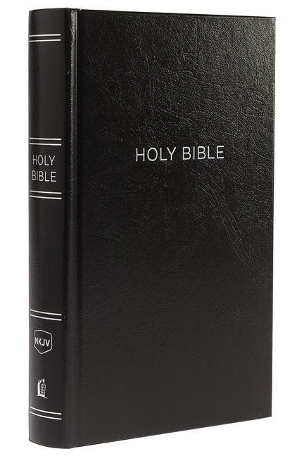 Cover: 9780785216636 | NKJV Holy Bible, Personal Size Giant Print Reference Bible, Black,...