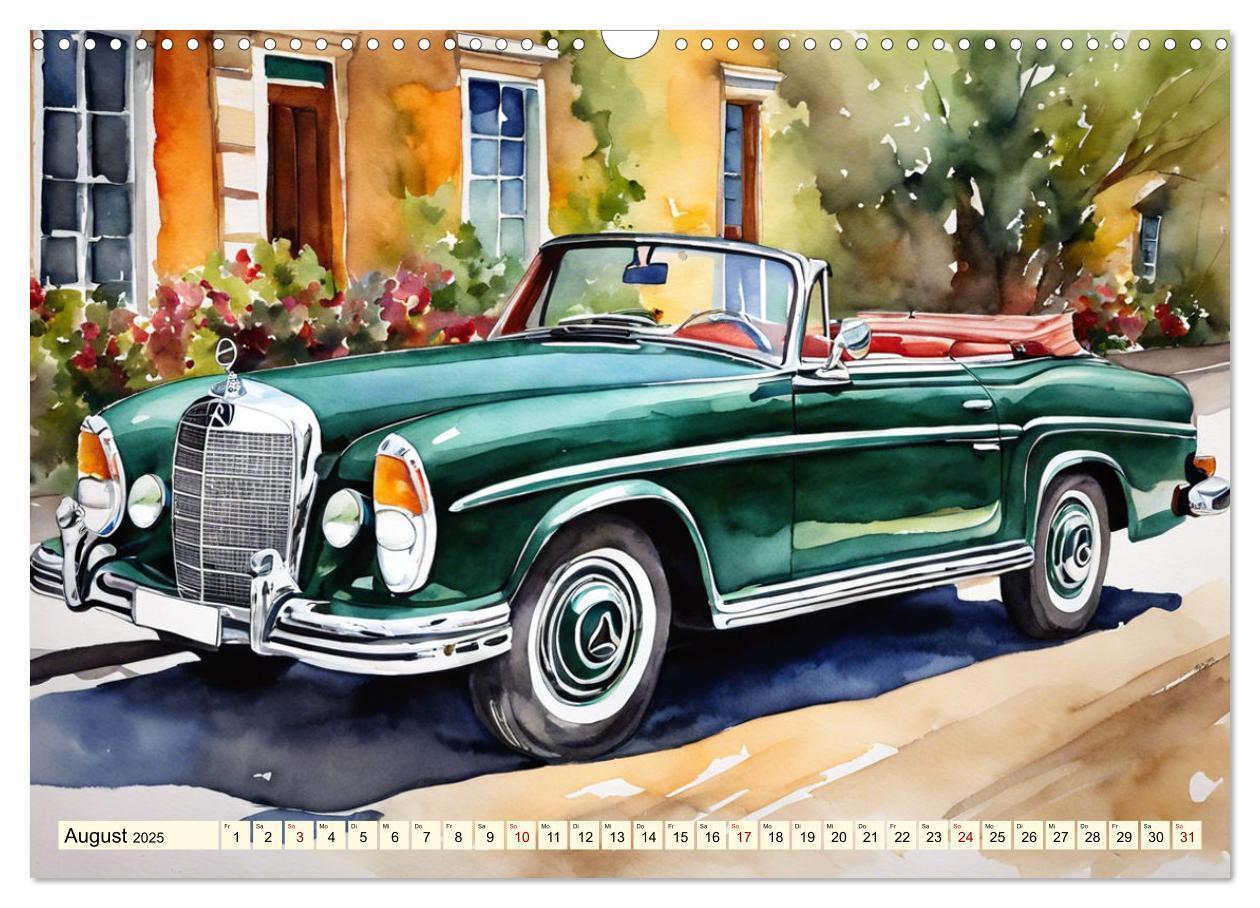 Bild: 9783383812941 | Oldtimer - Kultmodelle aus den 1960er Jahren (Wandkalender 2025 DIN...