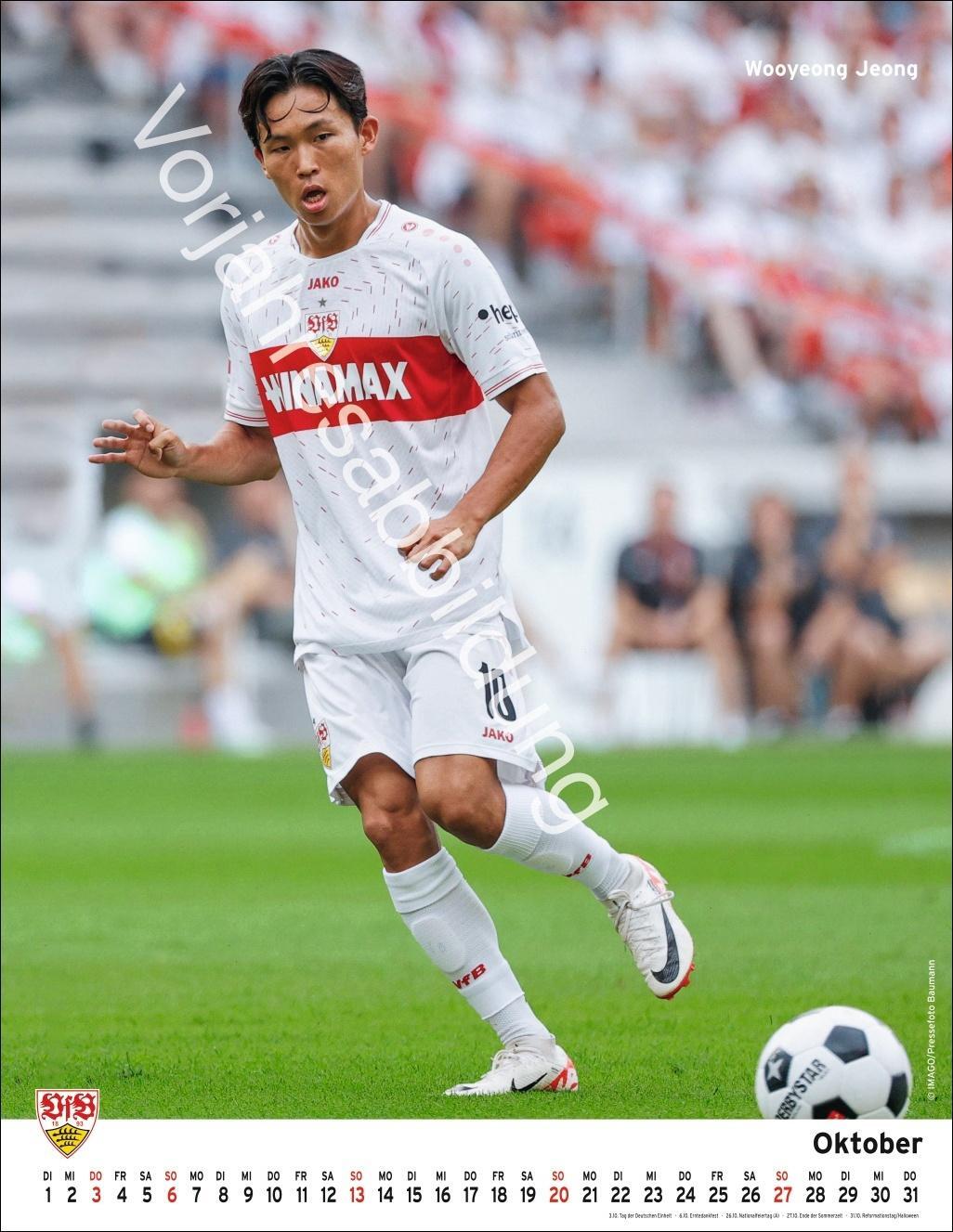 Bild: 9783756405404 | VfB Stuttgart Posterkalender 2025 | Heye | Kalender | Spiralbindung