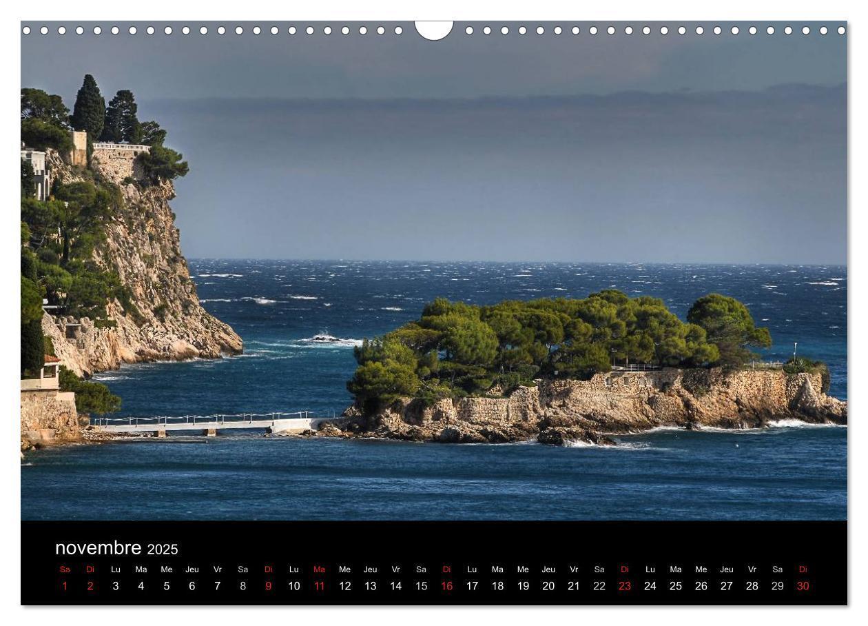 Bild: 9781325953820 | Côte d'Azur entre Mer et Montagne (Calendrier mural 2025 DIN A3...