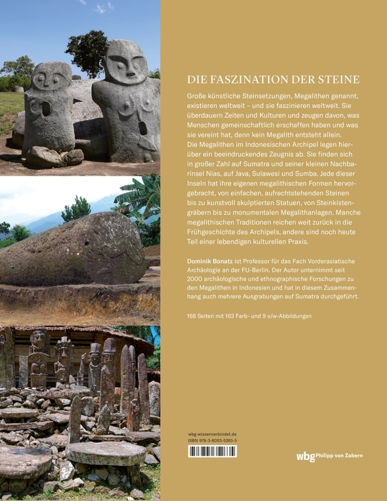 Bild: 9783805352635 | Megalithen im indonesischen Archipel | Dominik Bonatz | Buch | 168 S.